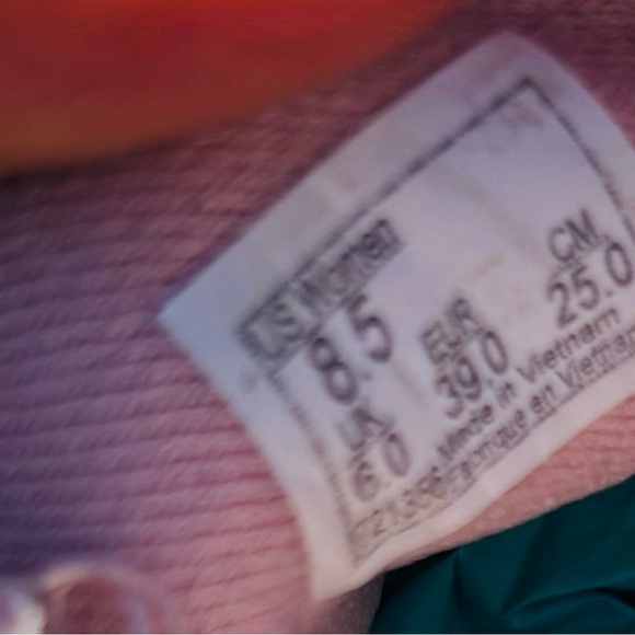 Pink and white Vans slip-on trainers 8.5 Women really great condition - Picture 7 of 7